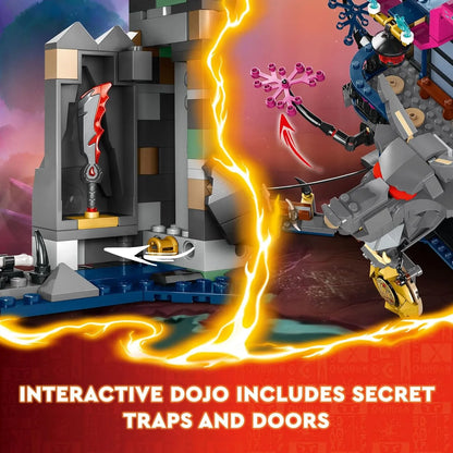 Máscara De Lobo Lego Ninjago Con 8 Figuras Juego De Acción Y Construcción