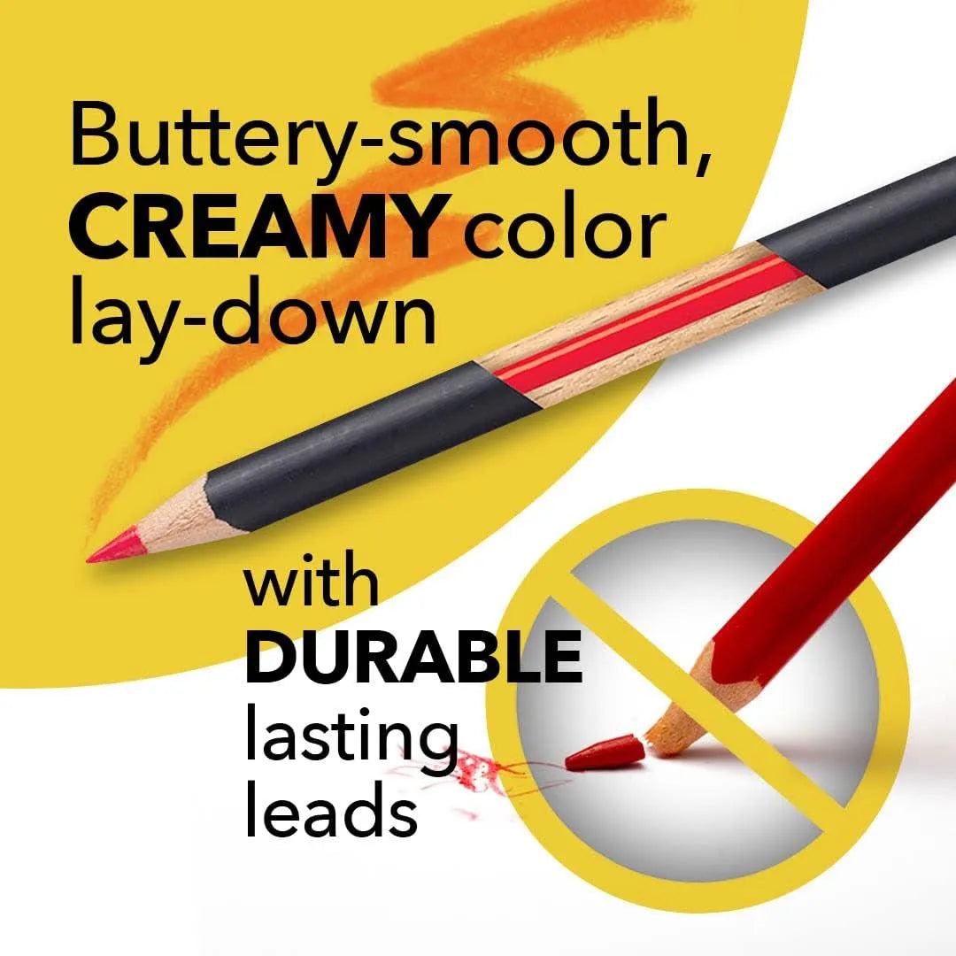 Set De Lapices De Colores 120 Piezas Castle Art Supplies Ideal Para Artistas Y Creativos