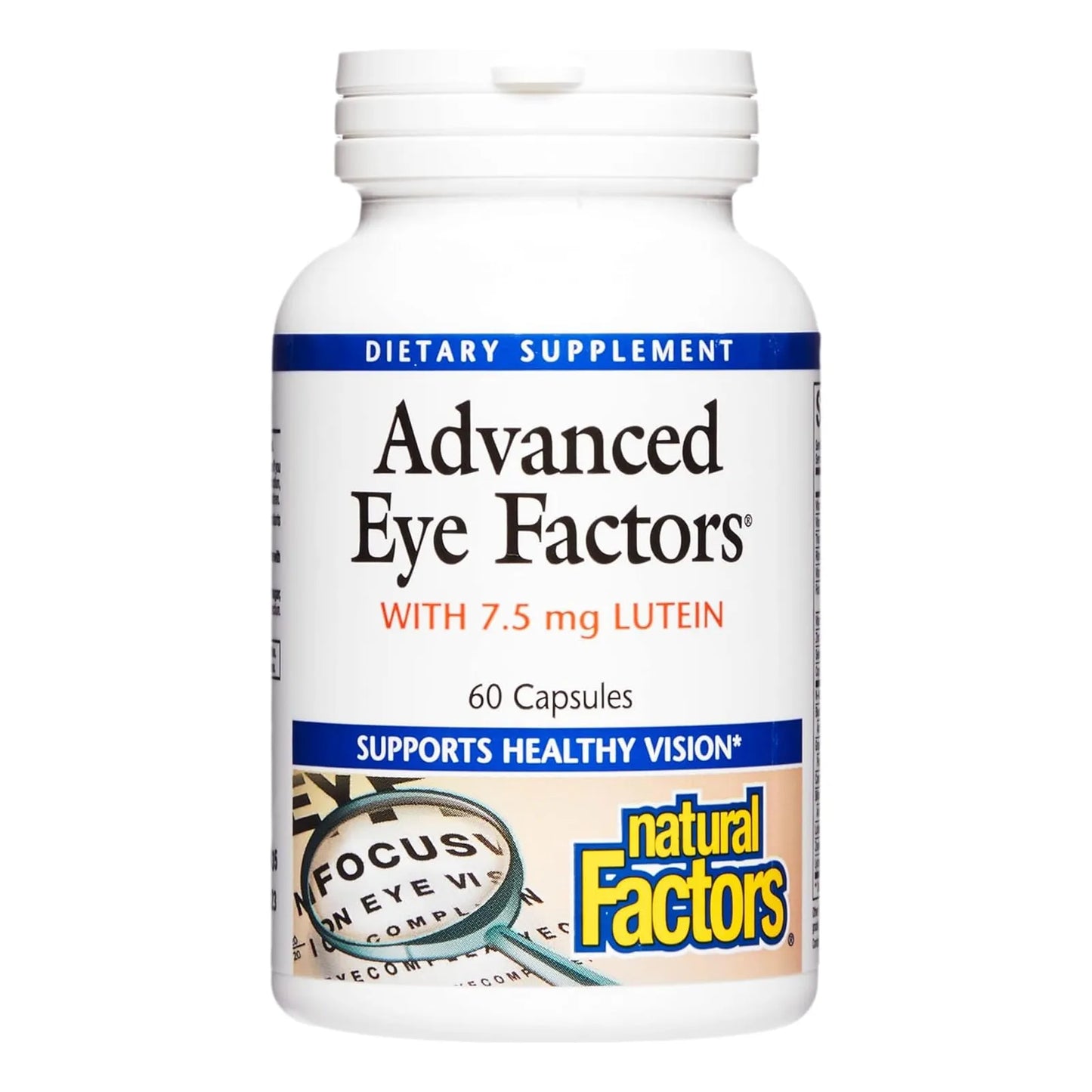 Luteina Y Zeaxantina Advanced Eye Factors 60 Capsulas Antioxidante Ocular