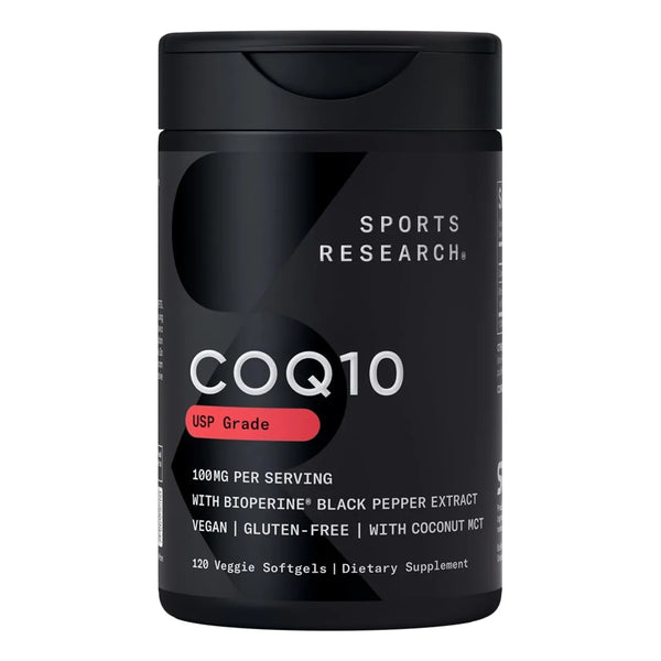 Coq10 100 Mg Con Aceite De Coco Y Bioperina 120 Capsulas Blandas Veganas