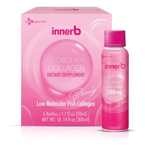 Innerb Glowshot Colageno Liquido 10.1 Onzas Piel Radiante Cabello Fuerte