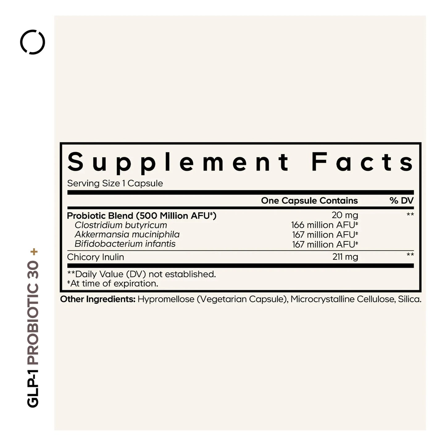 GLP 1 Probiotic Probióticos Vivos Akkermansia Clostridium Bifidobacterium 30 Cápsulas