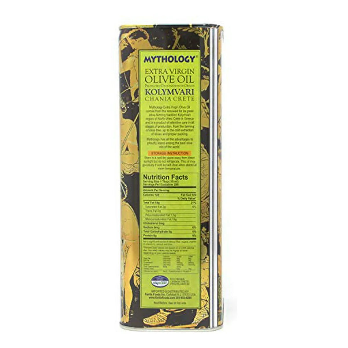 Aceite De Oliva Virgen Extra Griego 500ml Denominacion De Origen Prensado En Frio Natural