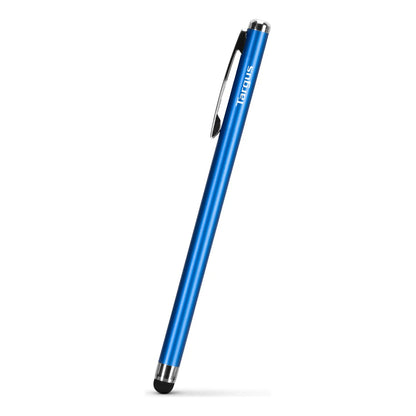 Lápiz Slim Stylus Tablet Smartphone Azul Metálico Precisión Sin Huellas
