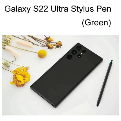 Paquete 2 Lapices Capacitivos Repuesto Samsung Galaxy S22 Ultra Stylus Touch S Pen Sin Bluetooth Verde