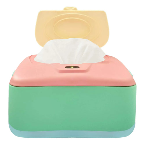 Calentador De Toallitas Húmedas Para Bebé Con Dispensador Y Soporte Temperatura Perfecta