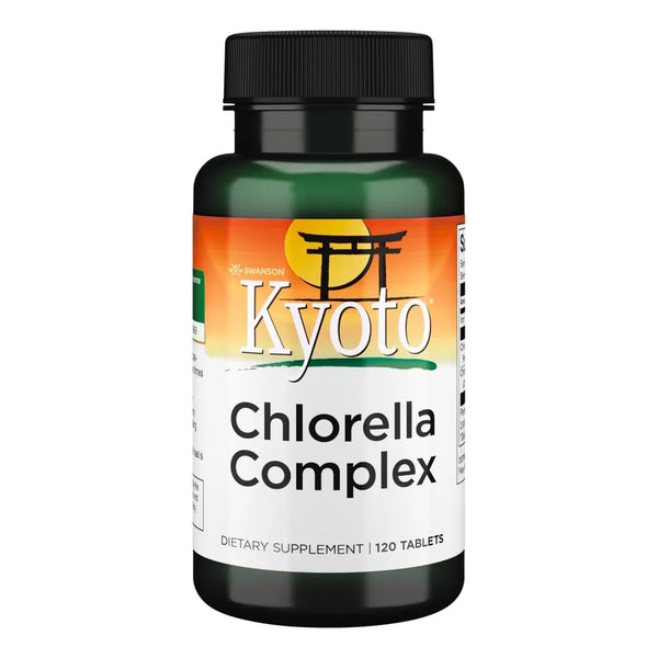 Complejo De Chlorella 275 Mg 120 Tabletas Swanson Energía Y Detox