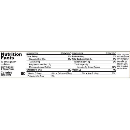 Migas De Mantequilla De Maní Natural 454g Sin Gluten Vegano Energía
