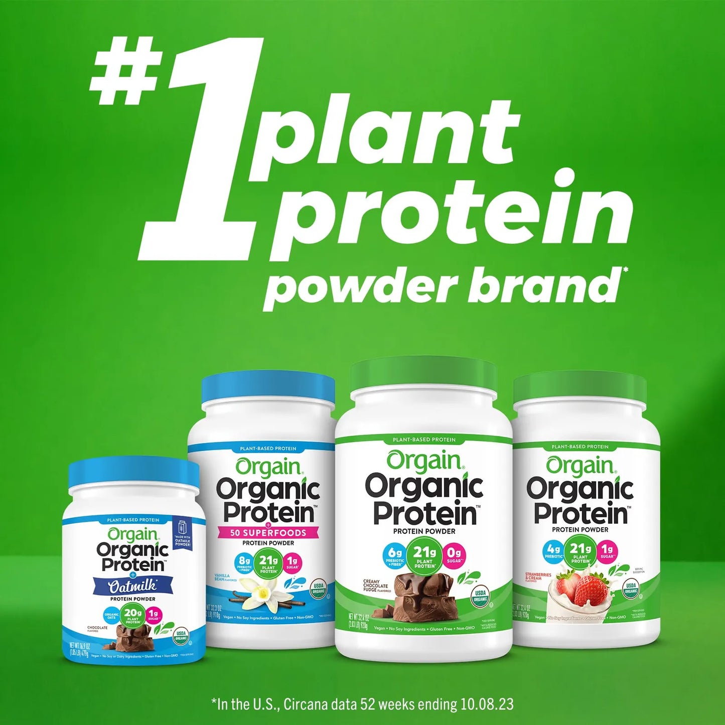 Polvo De Proteína Vegetal Orgánico Chocolate Cremoso 6 Gramos Sin Azúcar Vegano