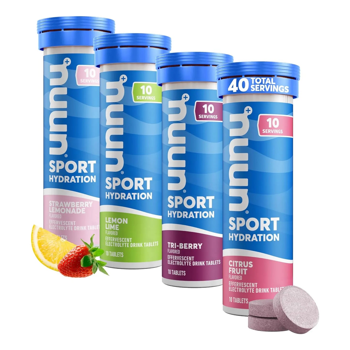Nuun Tabletas Electrolitos Sabor Mixto Hidratacion Proactiva Vegano Sin Gluten