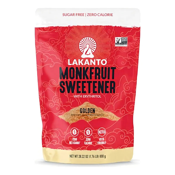 Edulcorante Lakanto Golden Monk Fruit Con Eritritol Sustituto Ideal De Azucar 1.76 Lb