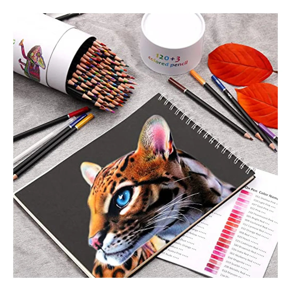 Lapices De Colores Kalour Ka Cps120 Tu 120 Unidades Set Profesional Para Artistas