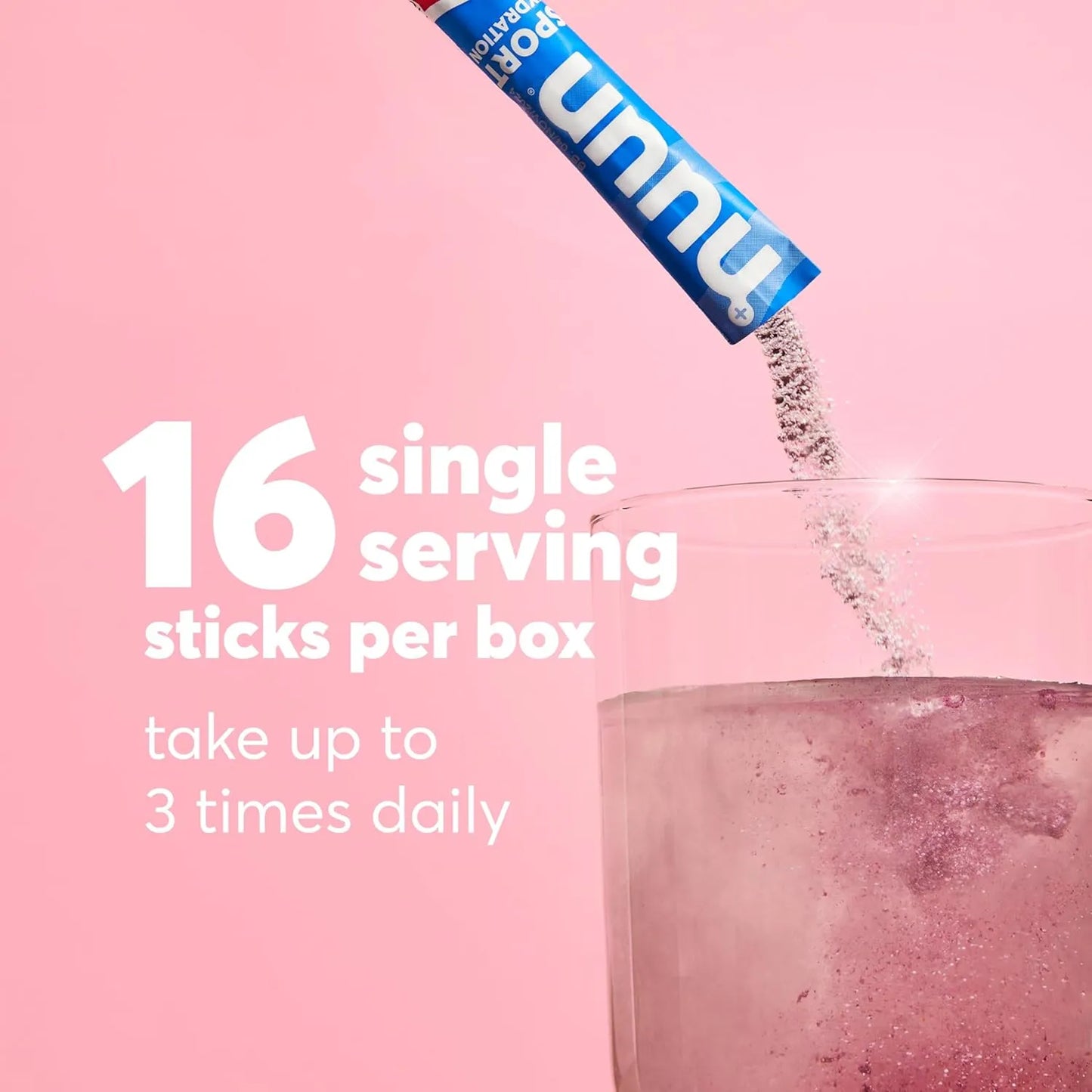 Paquete De Electrolitos En Polvo Con Magnesio Y Minerales Nuun Sport Hidratación Instantánea