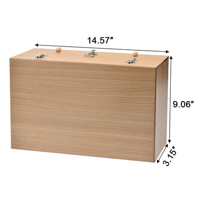 Juego De Arte De Lujo 145 Piezas Caja Madera Kit Dibujo Y Pintura Completo
