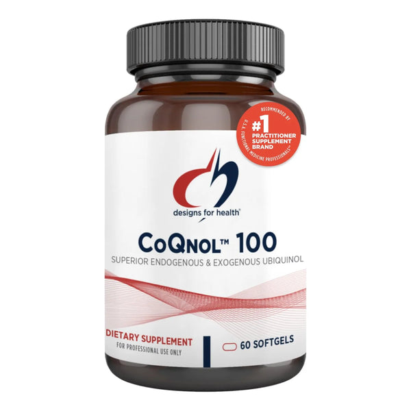 CoQnol 100mg Ubiquinol CoQ10 Con Absorción Superior 60 Cápsulas Blandas