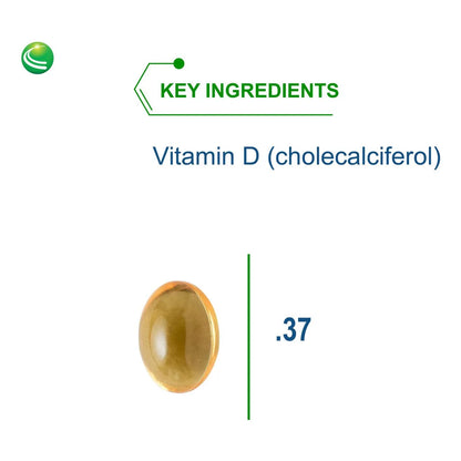 Vitamina D3 5000 UI Cápsulas Blandas Soporte Inmunológico Y Óseo Nutra BioGenesis
