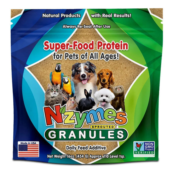 Gránulos Germinados SuperFood Para Perros Y Gatos Nutrición Premium 1 Libra