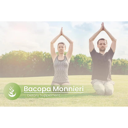 Bacopa Monnieri 100 Cápsulas Pura Sin Aditivos Apoyo Cognitivo Y Memoria