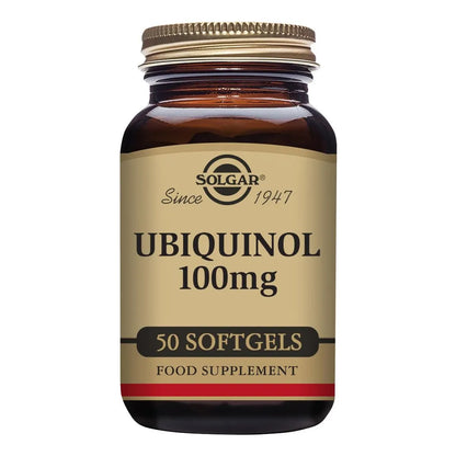 Ubiquinol 100 Mg 50 Capsulas Blandas Antioxidante Avanzado Coenzima Q10