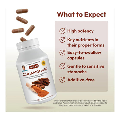 Extracto De Canela 400Mg Alta Potencia 60 Capsulas Pura Y Eficaz