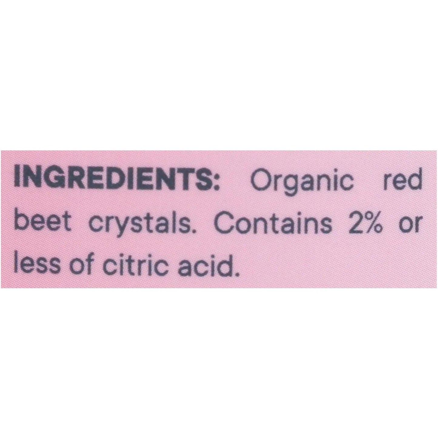 Cristales De Remolacha Roja Orgánica Superalimento Energizante Vegano Sin Gluten