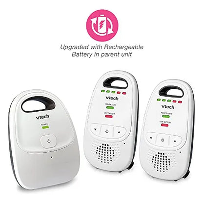 Monitor De Audio Para Bebes VTech DM112 2 Alcance 300 Mts 5 Modos Envio Gratis