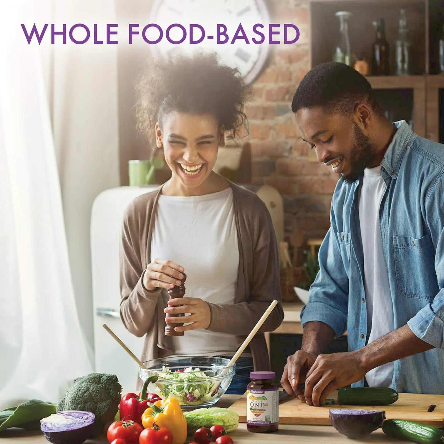 Nutrition Maxi One Alimentos Integrales Multivitamínico Energía Vitalidad 90 Cápsulas