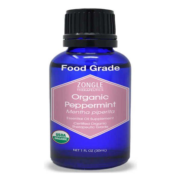 Aceite Esencial De Menta Puro 30ml Grado Alimenticio Para Digestión Y Bienestar