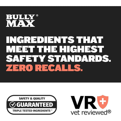 Tabletas Masticables Bully Max Vitaminas 2 En 1 Para Cachorros Desarrollo Y Crecimiento
