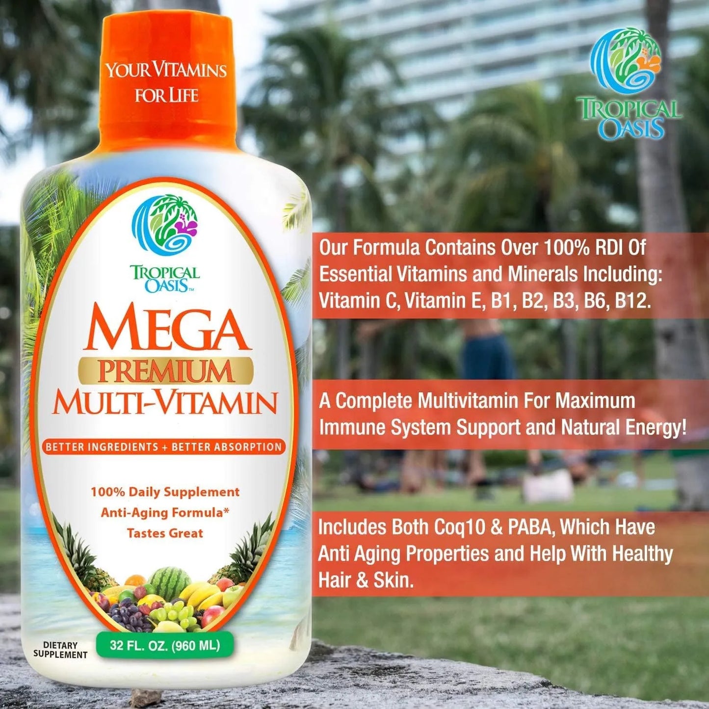 Multivitaminas Complejas 90 Tabletas Energía Vitalidad Mega Multi Master