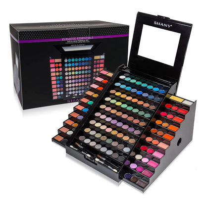 Kit De Maquillaje Completo Shany Con 72 Sombras 28 Labiales Y Mas