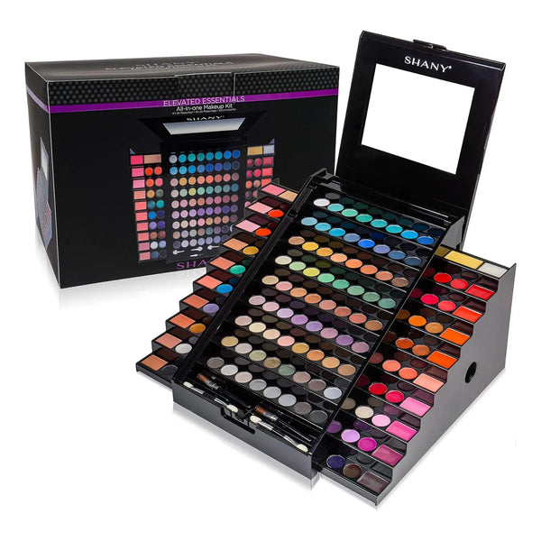 Kit De Maquillaje Completo Shany Con 72 Sombras 28 Labiales Y Mas