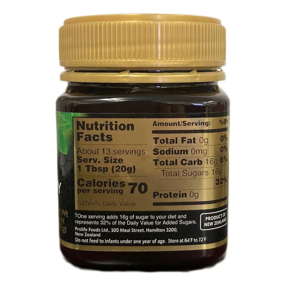 Miel De Manuka Certificada Umf 10 250g Nueva Zelanda Importada
