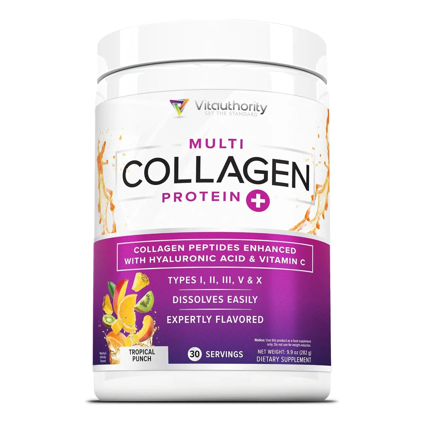 Péptidos De Colágeno Con Ácido Hialurónico Y Vitamina C Para Piel Y Articulaciones