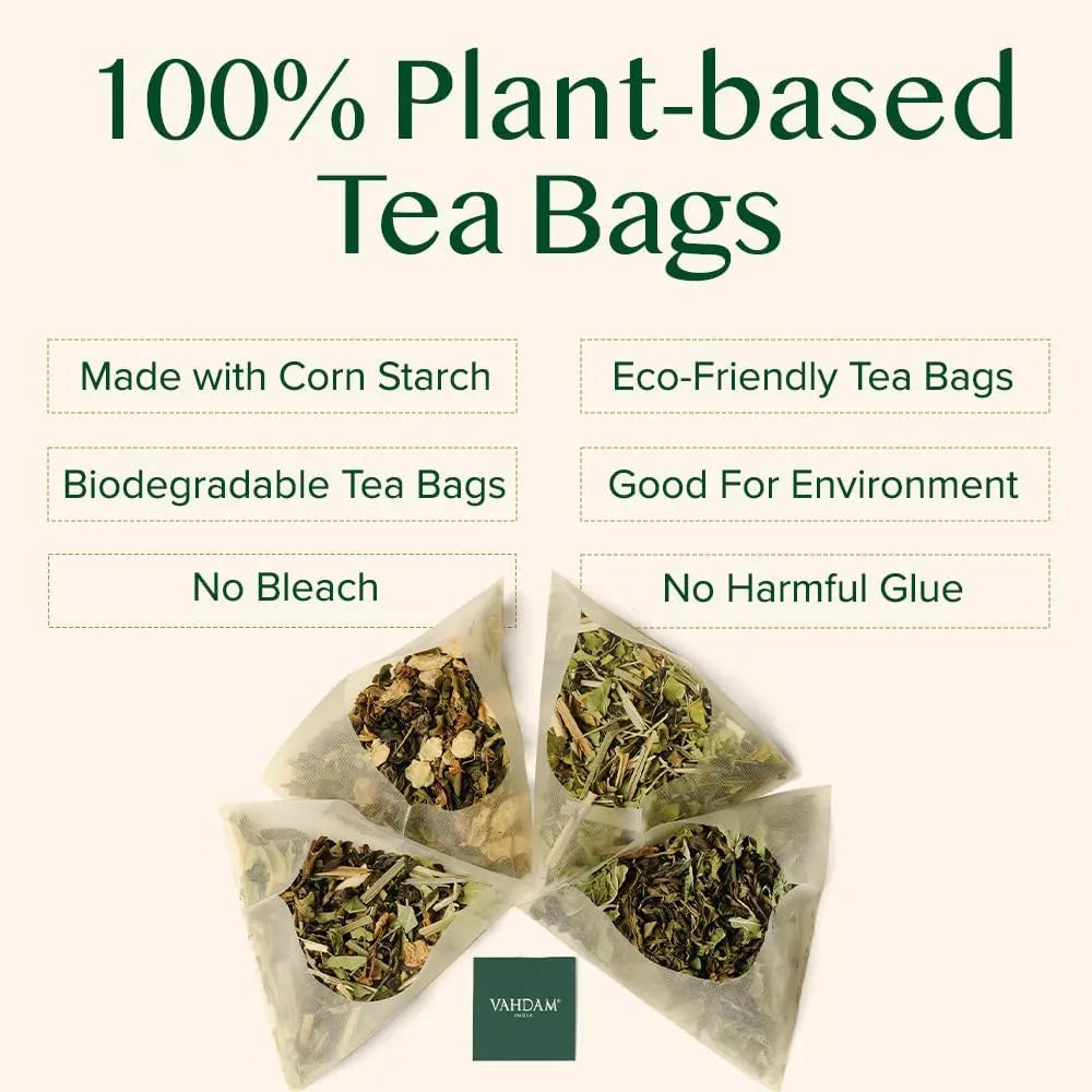 Té Chai Masala Con Especias Y Vainilla 100 Bolsitas Mezcla Premium