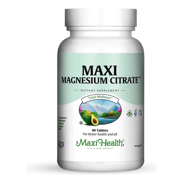 Citrato De Magnesio 90 Cápsulas 480 Mg Apoyo Muscular Nervioso