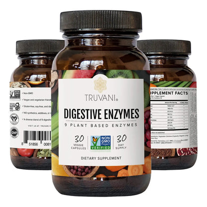 Mezcla De 9 Enzimas Digestivas Reduce Hinchazón Y Mejora Absorción Nutrientes