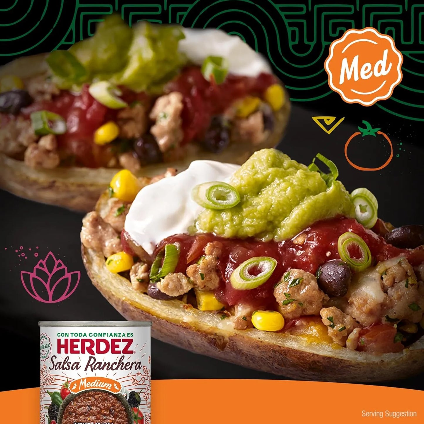Salsa Ranchera Herdez Lata 198g Paquete De 12 Auténtica Sabor Mexicano