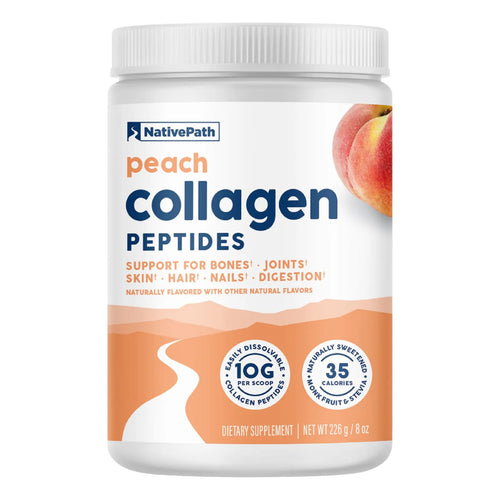 Colágeno Hidrolizado Tipo 1 Y 3 Sabor Melocotón Para Piel Cabello Y Articulaciones