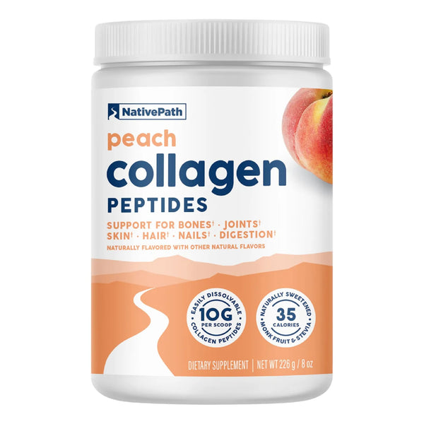 Colágeno Hidrolizado Tipo 1 Y 3 Sabor Melocotón Para Piel Cabello Y Articulaciones