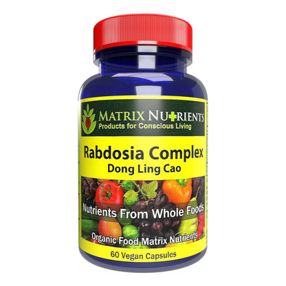 Rabdosia Complex Antioxidante Potente Con Extracto De Té Verde Y Resveratrol 60 Cápsulas Veganas