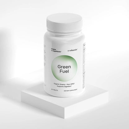 Tabletas Orgánicas Green Fuel Mezcla De Frutas Y Verduras Energía Natural
