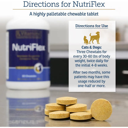 NutriFlex Suplemento Articulaciones Perros Gatos Glucosamina Colágeno Condroitina
