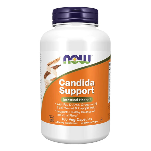 Apoyo Para Candida 180 Capsulas Hierbas Naturales Equilibrio Intestinal