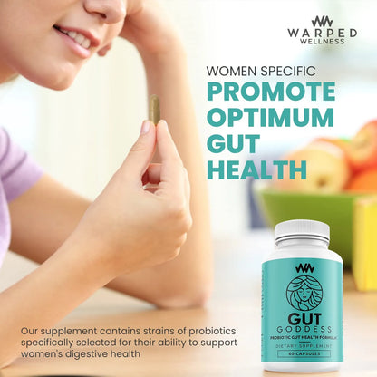 Suplemento Digestivo Para Mujer Probiótico Y Enzimas Salud Intestinal