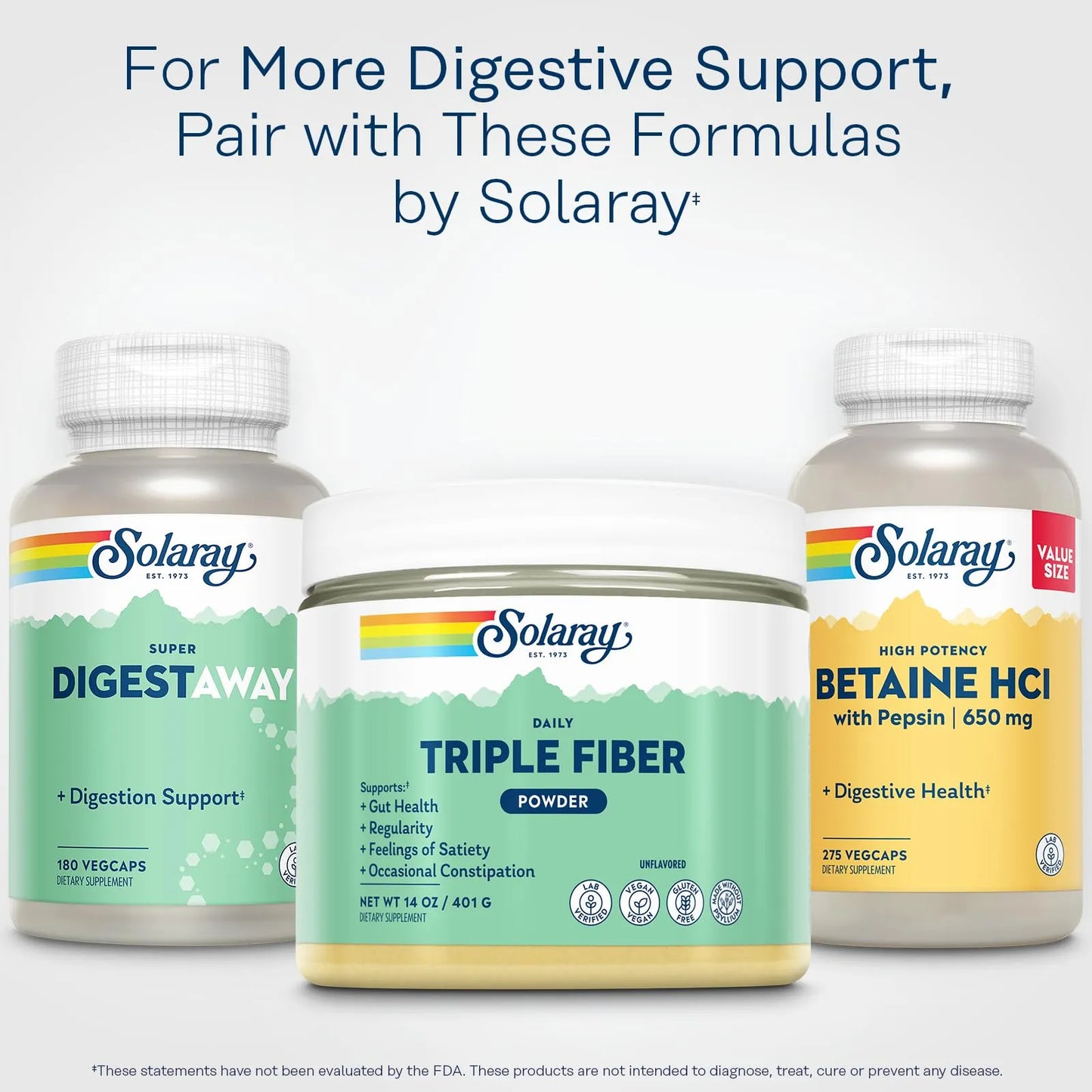 Polvo De Triple Fibra Para Salud Intestinal Regularidad Saciedad Vegano Sin Gluten