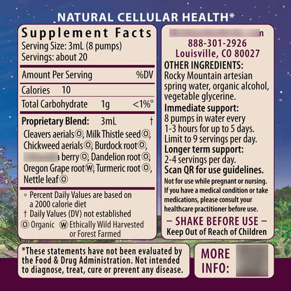 Herbs Deep Cleanse Suplemento Limpieza Organica Cardo Mariano Bardana Salud Hepatica