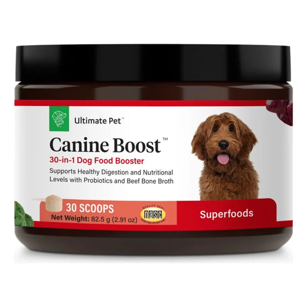 Canine Boost Alimento Natural Para Perros 30 En 1 Con Vitaminas Probióticos Y Aminoácidos