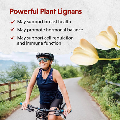 Cápsulas De Extracto De Lignano 50 Mg Brevail Para Salud Mamaria Y Hormonal