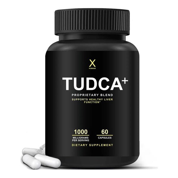 Capsulas TUDCA+ 1000 Mg Acido Tauroursodesoxicolico Salud Higado Vegano Sin OMG